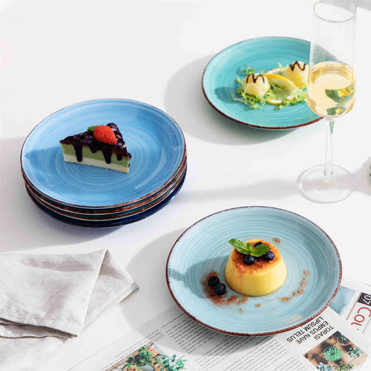 vancasso Bonita Stoneware Salad Plates Set Of 6