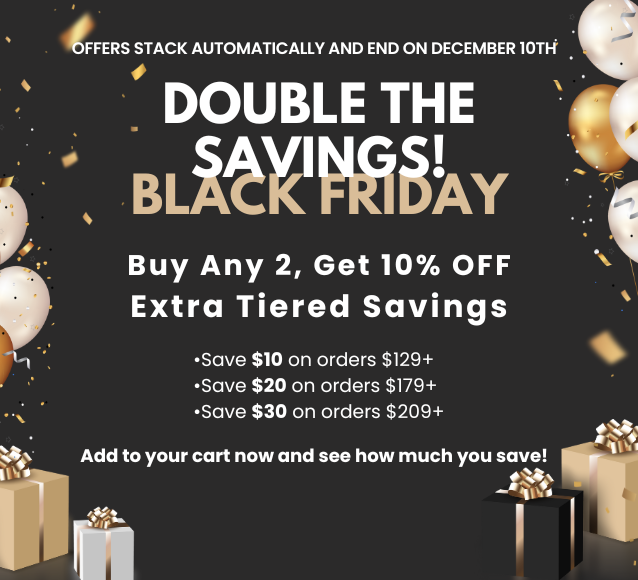 vancasso black friday sale, price drop, buy 2 get 10% off stack extra savings!