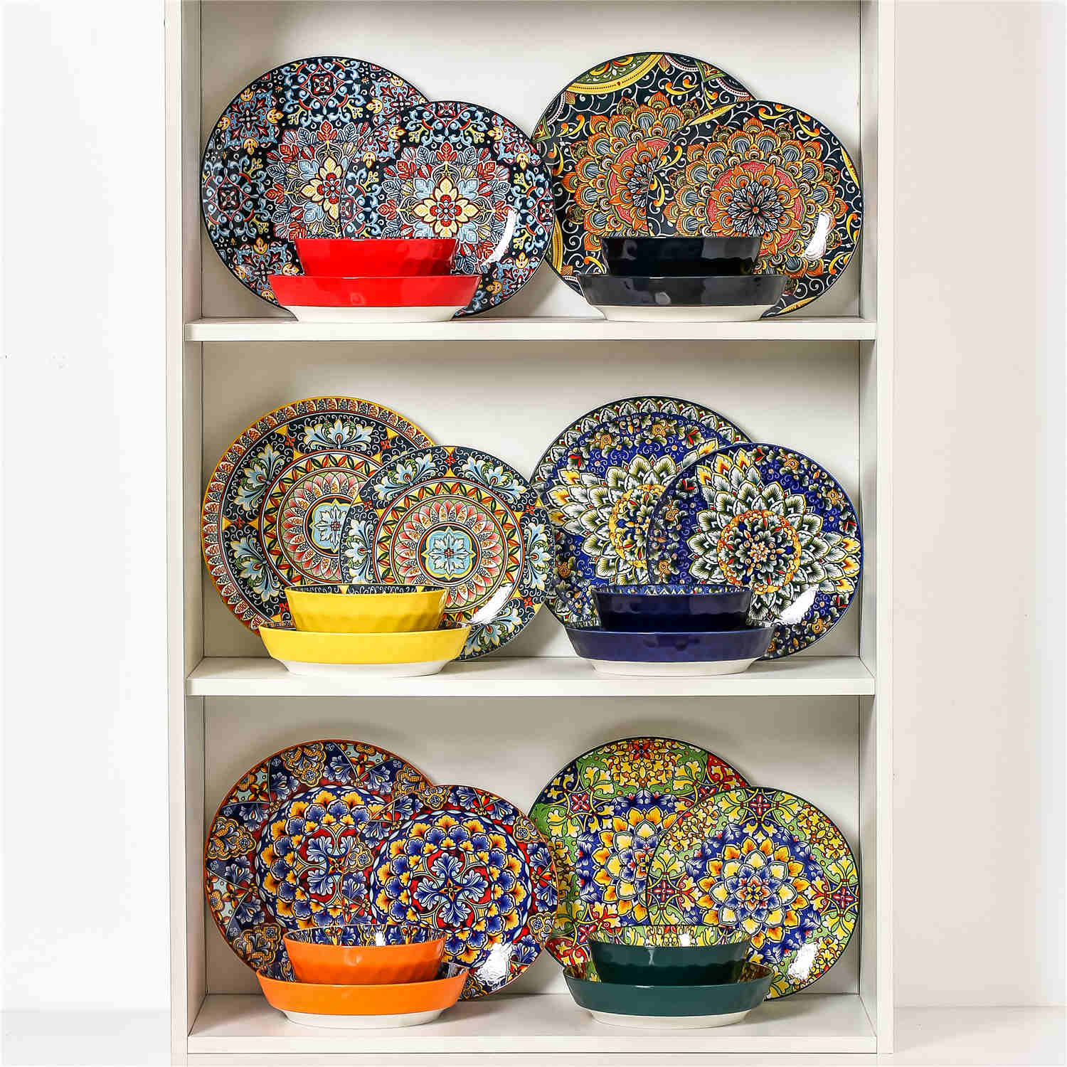 Simi 24 Piece Dinnerware Set-vancasso