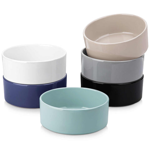 Venus Modern Glossy Cereal Bowls Set of 6 in Multicolor-vancasso