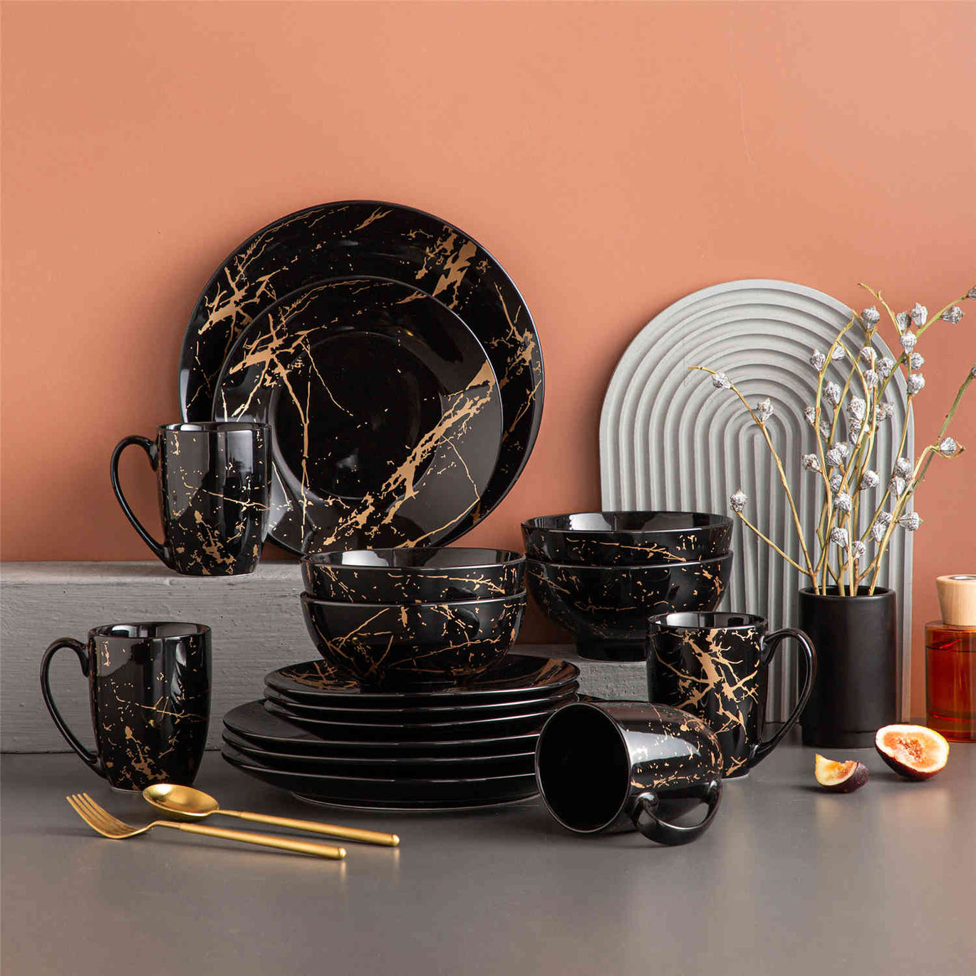 Stylish and Minimalist Modern Dinnerware Sets Vancasso